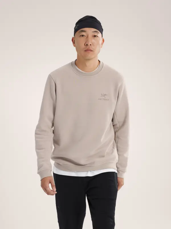 Emblem Fleece Crew Neck Pullover Men’s online