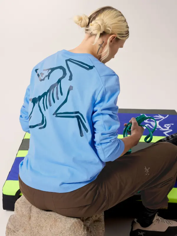 Kragg Cotton Bird Crew Neck Shirt LS Women’s online