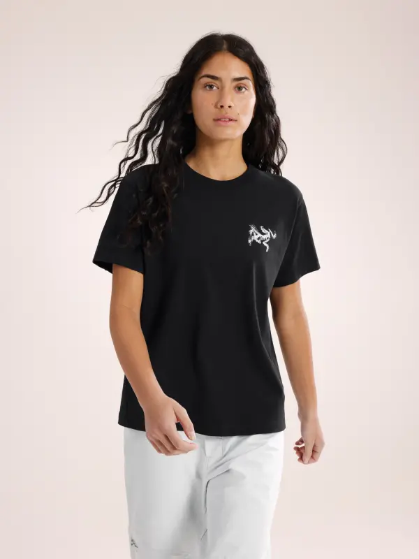 Kragg Cotton Bird Tile Crew Shirt SS Women’s online