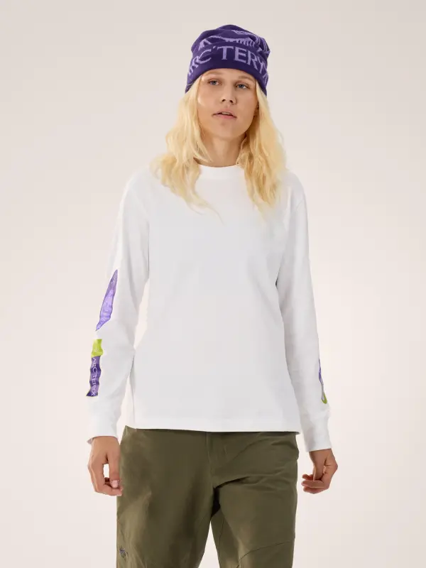 Kragg Cotton Sticker Crew Shirt LS Women’s online